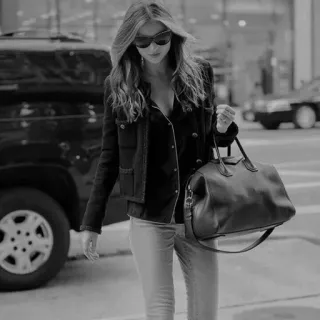 ⚗ c3df9b9c donna, moda, stile, streetwear, modella, borsa whatsapp sticker