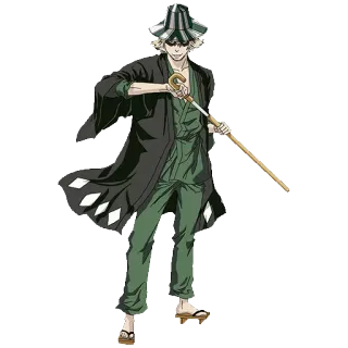 😠 d8138b2c Kisuke Urahara Bleach Anime, Kisuke Urahara, Bleach, Personaggio telegram sticker