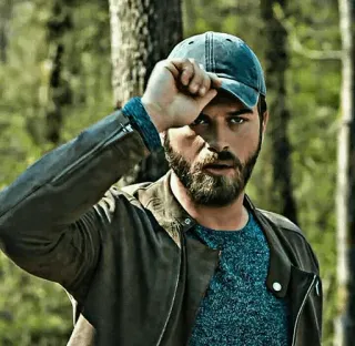 ✖ 1b70d900 Mann, Porträt, Schauspieler, Person, Hut, Bart telegram sticker