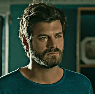 ✖ fa599166 Mann, Porträt, Männlich, Gesicht, Bart telegram sticker