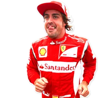 😛 0f8073c5 Fernando Alonso fórmula 1, corrida, piloto, atleta, ferrari telegram sticker