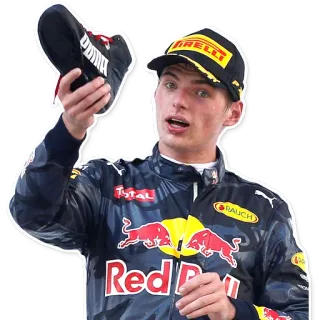🍹 c236ac89 Max Verstappen fórmula 1, f1, corrida, piloto, red bull, campeão, puma telegram sticker