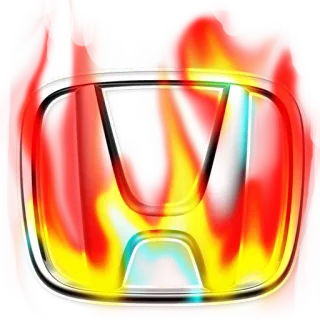 🔥 d57e13a9 carro, chamas, logo, auto, honda, fogo telegram sticker