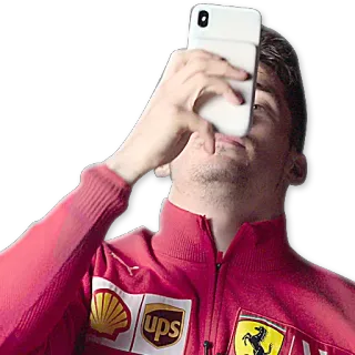 📷 d81ce146 Charles Leclerc f1, fórmula 1, ferrari, corrida, charles leclerc telegram sticker