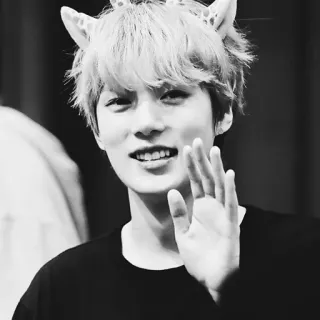 🌑 8aad97f7 người, chân dung, tai, nụ cười, thiếu niên, thanh niên telegram sticker