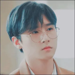 🍂 e6a6cb88 persoon, man, bril, portret, casual kleding telegram sticker