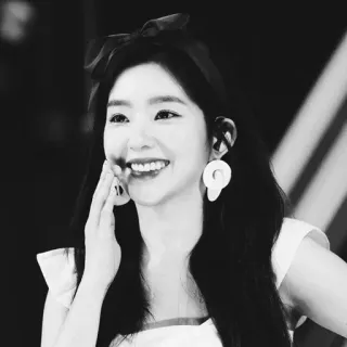 🏹 4bc11caa Irene kpop, irene, red velvet, singer, music, portrait, woman, smile whatsapp sticker
