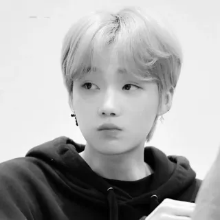 ▫️ a29b25fa portrait, person, hoodie, monochrome, black and white, boy, youth telegram sticker