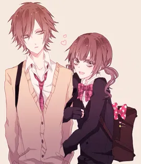 😐 0f8cf32f アニメ, カップル, 学校, 漫画, 愛, ロマンス telegram sticker