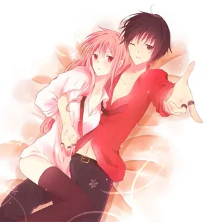 😏 25e97018 アニメ, カップル, ロマンチック, 漫画, 愛, 友情 telegram sticker