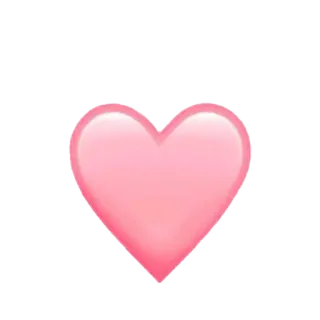 โค๏ธ 9c642b37 heart, pink, love, valentine, emoji telegram sticker