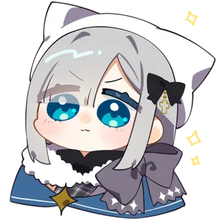 ✨ a3ebc73e 动漫, 贴纸, 可爱, 漫画, Q版, 卡哇伊 telegram sticker