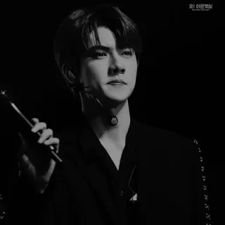 🖇 6d4a2655 Sehun sehun, exo, kpop, zanger, idool, mannelijk telegram sticker