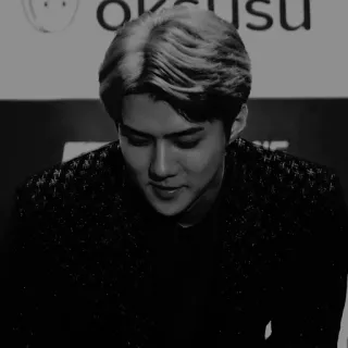 🖇 9d17d363 okusu zwart wit, man, beroemdheid, okusu telegram sticker