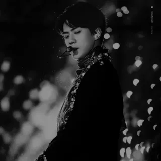 🖇 a7498e70 Jin Jin, BTS, K-pop, zanger, muzikant, idool telegram sticker