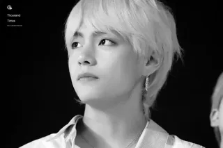 🗞 891f70ab Thousand Times kpop, persoon, portret, zanger, muziek telegram sticker