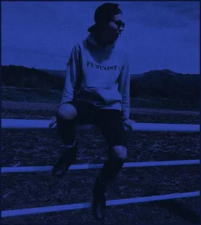 🌑 d5175395 FEMINIST 페미니스트, 행동주의, 평등, 역량 강화, 여성, 권리 telegram sticker