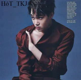 😕 33786053 HóT_TKJ K-pop, celebridad, cantante, guapo, hombre whatsapp sticker