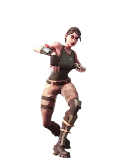 👏 2d699a1c Видеоигра, Персонаж, Женщина, Поза telegram sticker