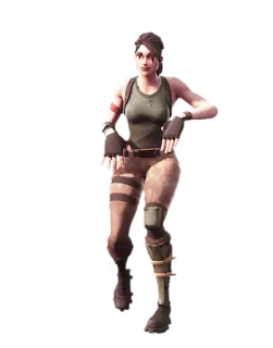 👏 6c073f91 Fortnite Видеоигра, Женский персонаж, Fortnite, Бой telegram sticker