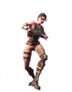 👏 7e09d051 персонаж, женщина, солдат, сорванец telegram sticker