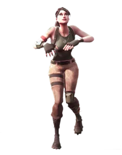 👏 bfc2b2ef видеоигра, Fortnite, персонаж, танцы telegram sticker