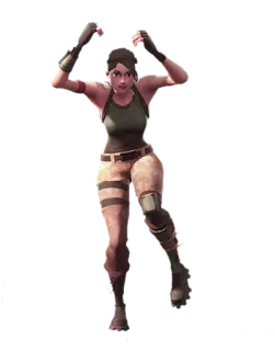 👏 dce4862a персонаж, видеоигра, женщина, брюнетка telegram sticker