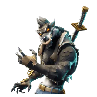 🐺 4df8c859 manusia serigala, monster, kartun, karakter, permainan, gestur ofensif telegram sticker