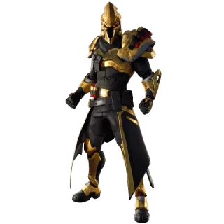 💥 96be8a97 baju zirah, helm, emas, karakter video game telegram sticker