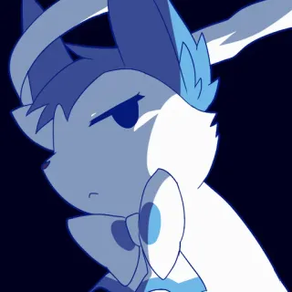 😒 c739deba Sylveon Sylveon, Pokémon, Tipe Fairy, Anime, imut, Karakter video game, Fan art whatsapp sticker