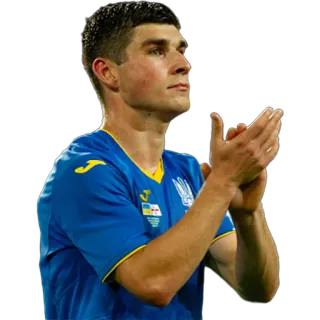 👏 26844b2b athlete, soccer, sports, football, ukraine telegram sticker