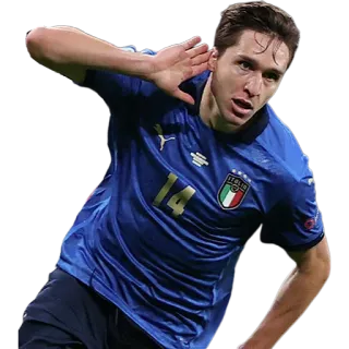 🧏‍♂️ daae52b8 soccer, football, athlete, Italy, sports, player telegram sticker