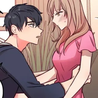 🕯 5e8d966e 漫画, カップル, ロマンス, アニメ, 愛情, 男性, 女性 telegram sticker