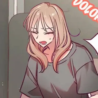 🕯 a55967b7 DOLOR アニメ, 漫画, 苦悩, エモい, 女の子, 痛み, 苦しみ telegram sticker