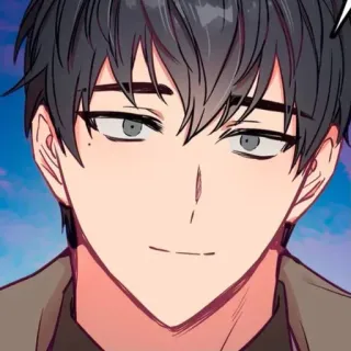 🍇 d7af4ddf アニメ, 男, 漫画, 人物, ポートレート telegram sticker