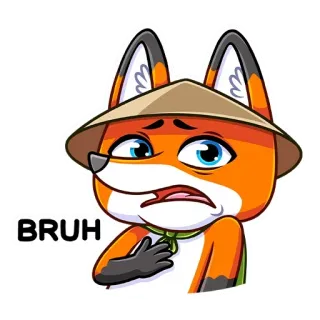 Лис Рю  (@TgSticker) telegram stickers