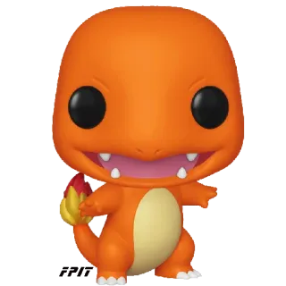 🔥 cb3aae62 Charmander Pokemon ชาร์แมนเดอร์, โปเกมอน, ธาตุไฟ, น่ารัก, การ์ตูน, สีส้ม, Pop Vinyl whatsapp sticker
