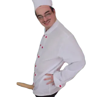 👌 32138966 Filthy Frank шеф-повар, смешной, кулинария, youtube, интернет whatsapp sticker