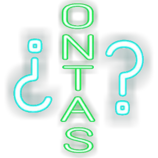 👀 b6195cae ¿ONTAS? 스페인어, 질문, 네온, 인사, 대화, 슬랭 telegram sticker