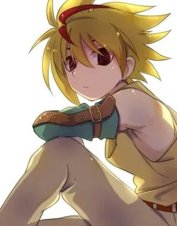 ✨ 8a914b41 アニメ, 金髪, 漫画, キャラクター, カートゥーン telegram sticker