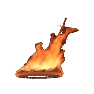 🔥 37c2de61 vuur, vlam, heet, branden, oranje, kampvuur whatsapp sticker