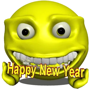 💂 6bc81013 Happy New Year nouvel an, joyeux, fête, emoji, salutation telegram sticker