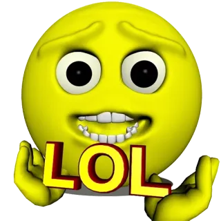 👰 fbe509c9 LOL Emoji, Rire, LOL, Langue Internet, Drôle telegram sticker