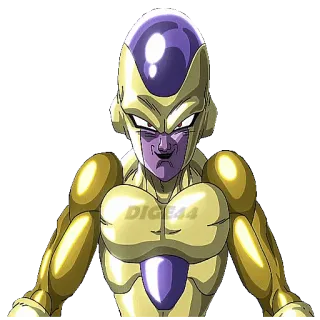 🙂 03717f96 Frieza Dragon Ball Anime, Karakter, Frieza, Dragon Ball, Golden Frieza telegram sticker
