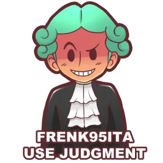 👨‍🎓 98361442 FRENK95ITA
USE JUDGMENT juge, colère, tribunal, justice, loi, jugement telegram sticker