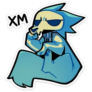 🤔 6fcd6003 XM เฟอร์รี่, การ์ตูน, สัตว์, ตัวละคร, สติกเกอร์ telegram sticker