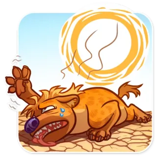 Hyena telegram stickers