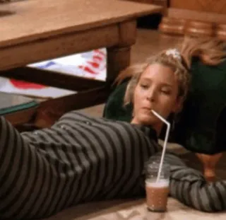 🍺 3c264729 femme, boire, allongée, loisirs, intérieur telegram sticker