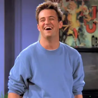 Chandler Bing telegram stickers