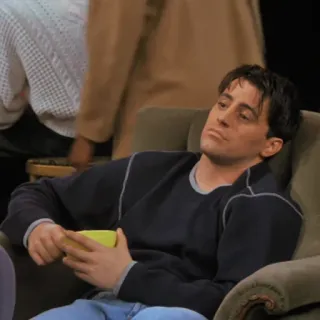 🤕 7a79eb40 Joey Tribbiani Friends Serie TV, Sitcom, Joey, Tribbiani, Matt LeBlanc whatsapp sticker